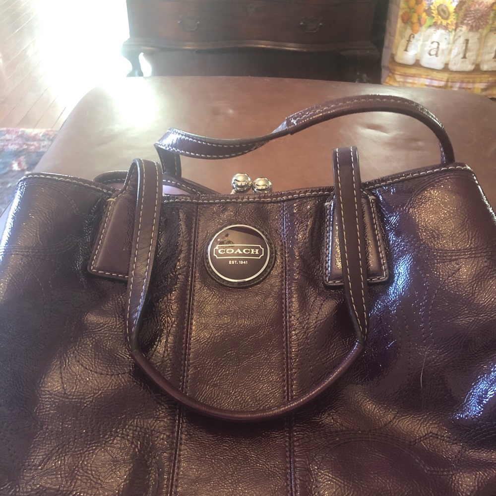 Coach Purple Purse Set - Two Purses